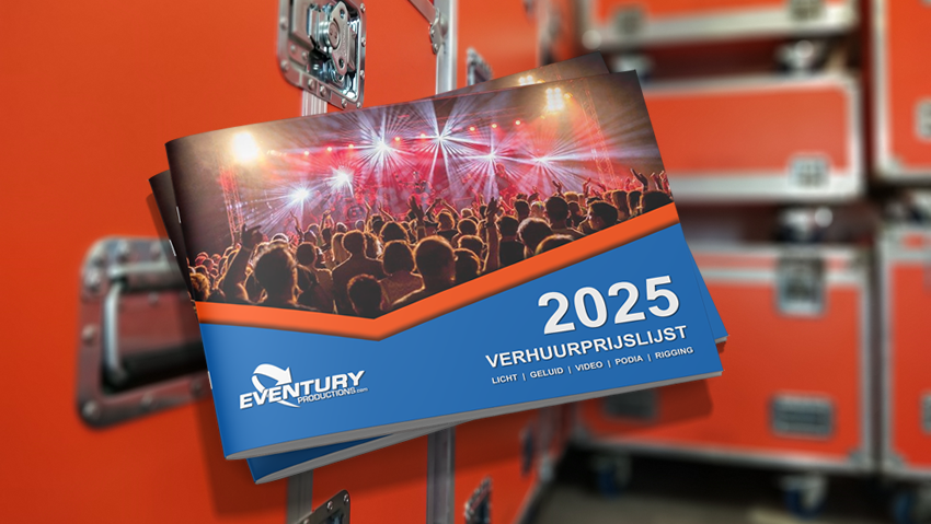 Download Verhuur prijslijst Eventury Productions PDF, licht, geluid, video, podia, rigging