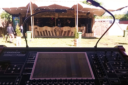 Outdoor Event met Digico SD9