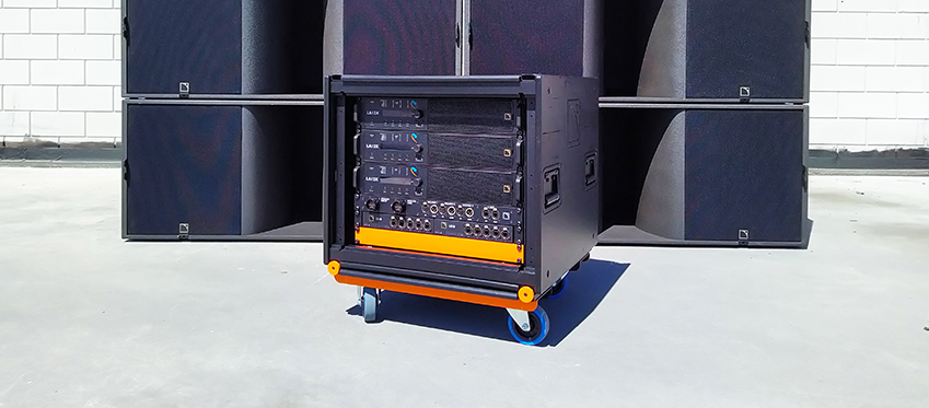 L-Acoustics LA-RAK II AVB Custom color Eventury Productions