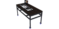 DJ Meubel Shockmount DJ Table huren verhuur