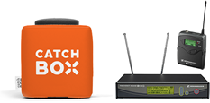 Catchbox Pro set gooibare zachte microfoon huren verhuur