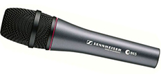 Sennheiser E865 microfoon huren verhuur