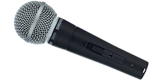 Shure SM58S microfoon huren verhuur