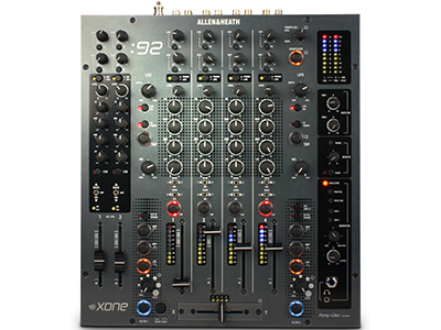 Allen & Heath Xone:92 huren verhuur, DJ mixer