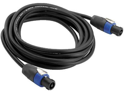 Speakon NL2 kabel huren, verhuur, speakerkabel, 2 polig