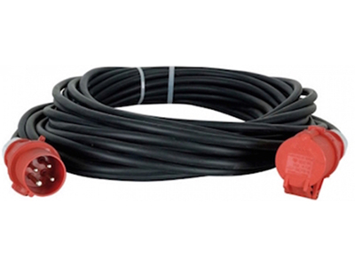 4-polige 16A CEE kabel huren, verhuur, motorstuurkabels, takelstuurkabels