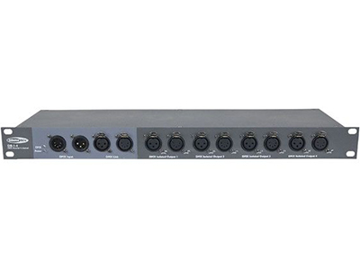 Showtec DB 1-4 huren verhuur, DMX booster splitter