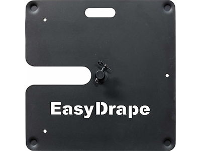 Showtex EasyDrape Base Plat huren verhuur, pipe and drape, vloerplaat
