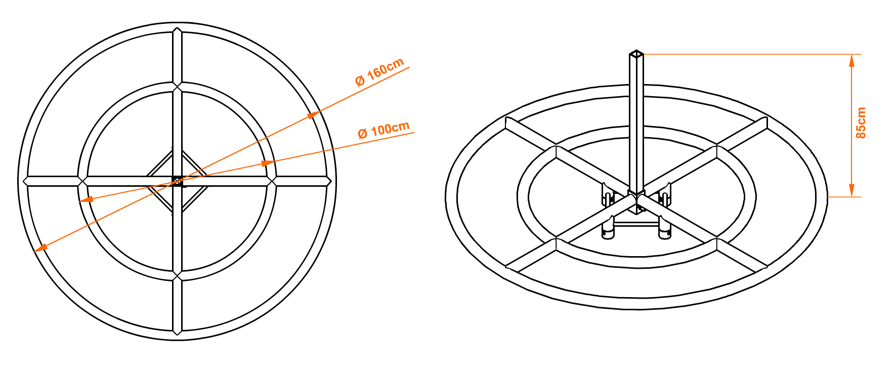 Prolyte Truss Umbrella