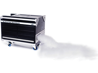 Jem Glaciator X-Stream huren verhuur, Low-Fof effect, lage rookmachine